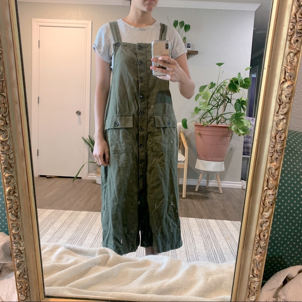 F21 Midi jumper dress